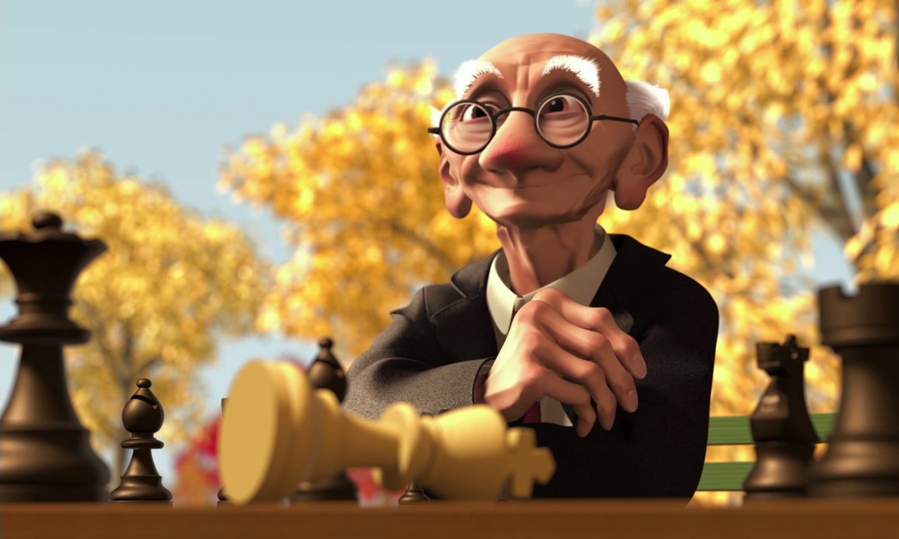 Geri's Game - The Pixar Short Of The Week - Upcoming Pixar