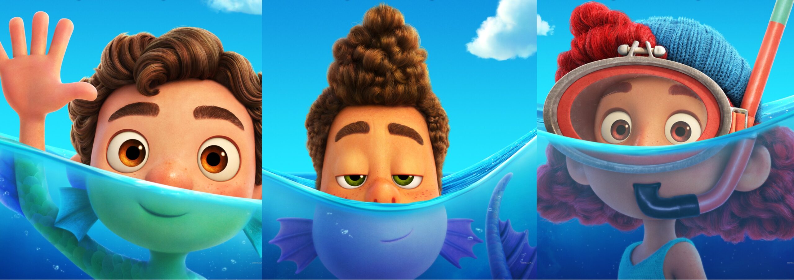 Pixar Releases Three New Charming Character Posters for Luca - Upcoming ...